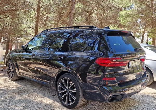 BMW X7 cena 405000 przebieg: 97183, rok produkcji 2020 z Zaklików małe 191